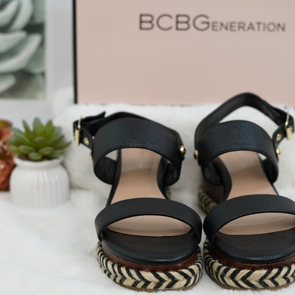 BCBGeneration Womens Allia Wedges Women Shoes Black - Picture 5 of 5